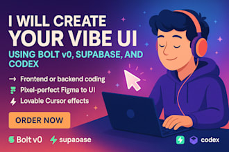 vibe coding for you using bolt  v0  supabase  codex  lovable cursor copilot
