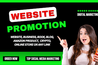 promote your website amazon book business or product link