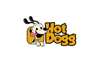 design important animals hot dog lovers logo