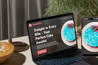bakery ecommerce store cake website desert store pastries store bakery website