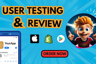 qa review app testing, game testing, website review, android app user experience