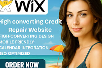 credit repair credit website finance website  landing page tax website
