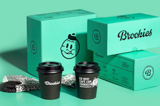 do attractive food beverage logo design