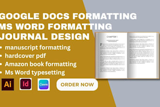 do google docs, ms word formatting paperback manuscript formatting hardcover pdf