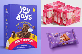 do design a premium packaging for fmcg brands