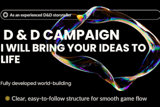 write your campaign or one shot in dungeons and dragons