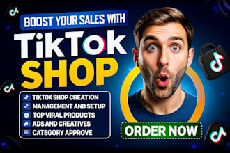 tiktok dropshipping shop setup, tiktok shop integration