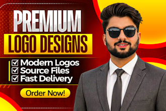 design a professional logo for your business fast  affordable
