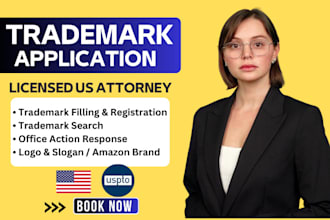 be your US licensed trademark attorney filing, renewal uspto statement of use