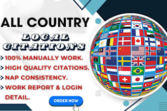 do top local citations for local SEO USA, UK, canada, australia