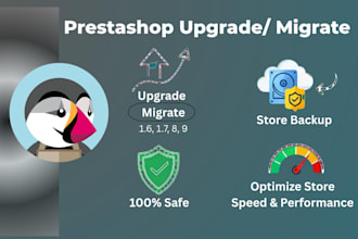 do upgrade or migrate your prestashop store