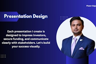 design,redesign investor pitch deck, powerpoint presentation design,google slide