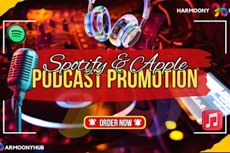 do apple podcast and spotify podcast promotion to grow new audience organically
