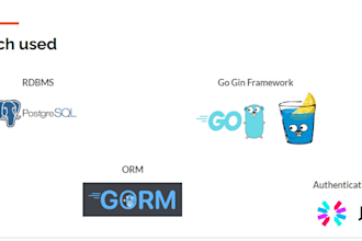 create backend API with golang