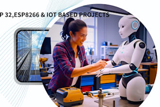 do arduino programming, esp32, esp 8266, iot based projects