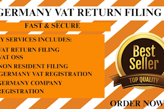 do vat and company registration for germany, UK lativia, france, cyprus, ireland