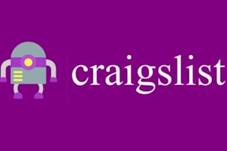 develop craigslist bot, auto listing bot, marketplace bot, automation bot