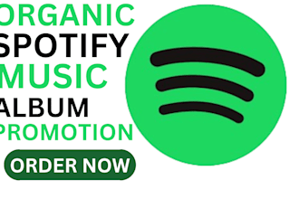 do organic spotify album promotion, spotify music promotion