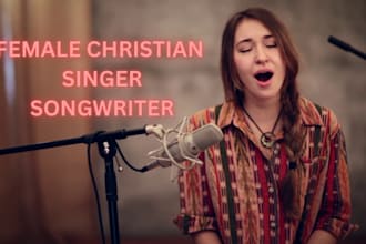 produce and perform as your gospel singer christian songwriter music producer