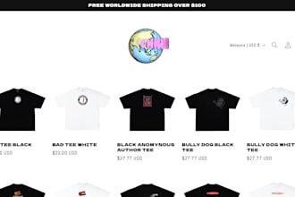 create your clothing brand shopify store from scratch