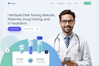 dna testing website, paternity,drug testing,iv therapy and iv hydration website