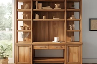 create DIY woodworking plan 3d furniture design 3d home decor for projects