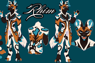 do reference sheet, furry reference sheet character sheet furry art, fursona art