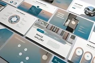 design business presentations, pitch decks, sales and animated powerpoint slides