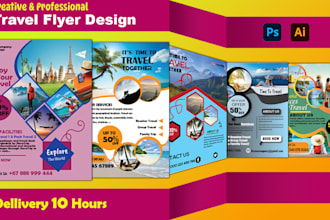 provide travel, vacation, travel event, tour, picnic, trip, holiday flyer