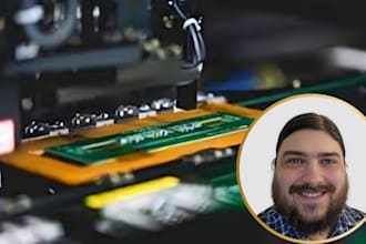 design custom multilayer electronics pcb with schematic, layout and gerber file