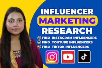 best instagram, youtube, tiktok influencers list for influencer marketing
