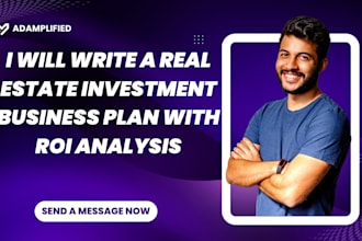write a real estate investment business plan with ROI analysis