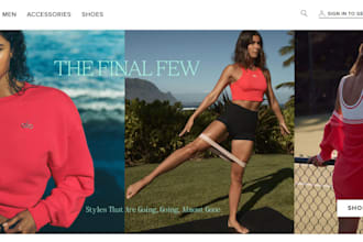 design clothing website, streetwear website, shopify clothing brand website