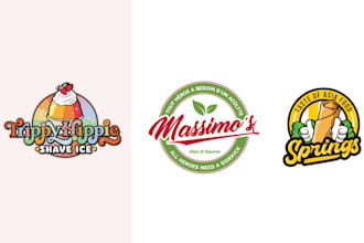 design creative food restaurant cafe bakery logo