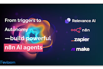 build powerful automations with n8n, relevance ai, make, zapier