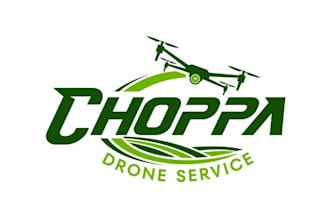 design unique drone logo