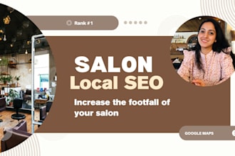 boost your salon gbp, local SEO, map ranking, and google maps