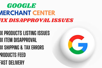 fix google merchant center products disapproval issues fast fix suspension