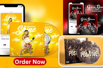 create professional album cover designs music artwork mix tape and podcast album