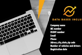give 150,000 trucking leads from carrier database