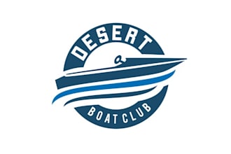 design special classic corporate logo for our boat club