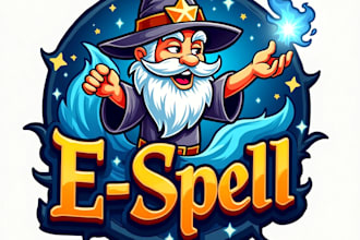 design high quality esport wizard spell mascot logo with creative concepts
