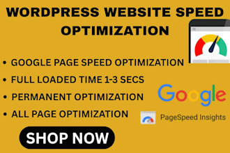 do wordpress speed optimization and speed up wordpress website