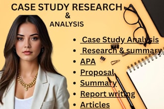 do case study analysis, case study, research and summary, literature, review