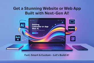 build website web application with bolt new ai, lovable dev ai , deepseek figma