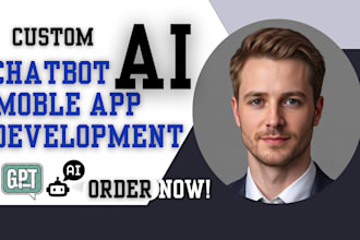 develop ai mobile app, ai website, ai saas app, ai chatbot ai develop