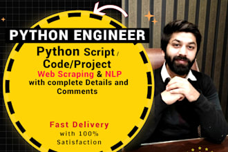 do python programming code script task and projects
