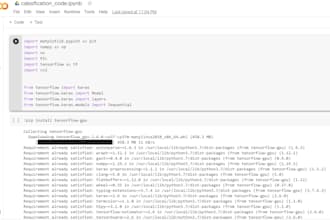 build machine learning models for image classification and clustering