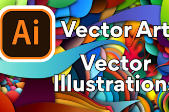 vectorize, trace, edit or redraw any logo or image in adobe illustrator