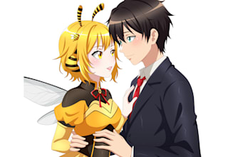 draw anime and manga character illustration